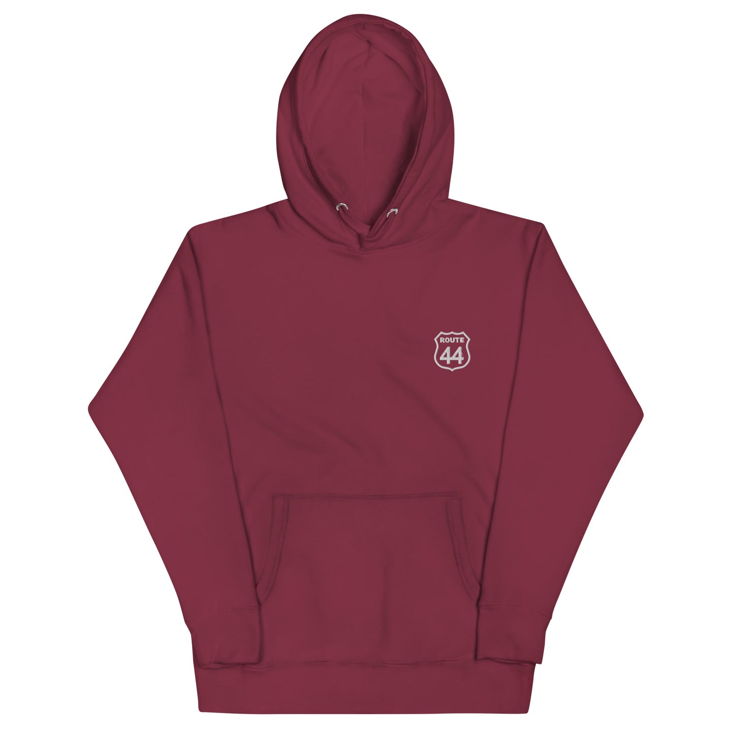 Athletic Fit Unisex Hoodie with Embroidered Logo